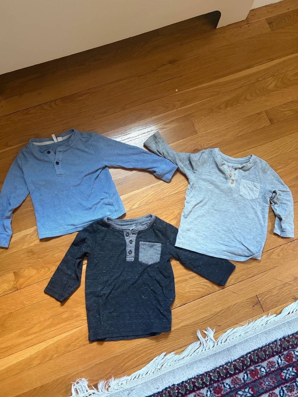 Janie and Jack and Cat and Jack long-Sleeve bundle